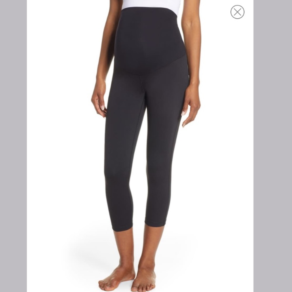 Zella Mamasana Maternity Live In Legging Crop
